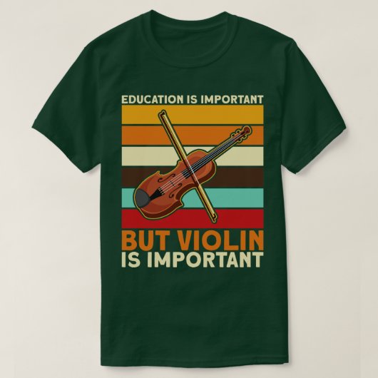 T-shirt Violoniste 2 (Design devant)