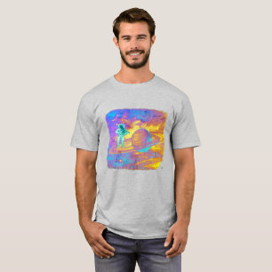 T-shirt Violoniste Cosmique