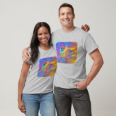 T-shirt Violoniste Cosmique (Unisexe)