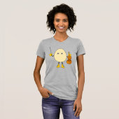 T-shirt Violoniste d'Egghead (Devant entier)