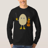 T-shirt Violoniste d'Egghead (Devant)