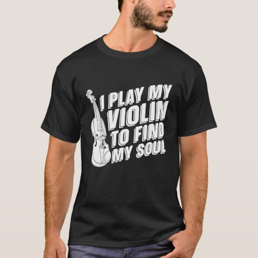 T-shirt Violoniste Fiddle Fiddler Violon (Devant)