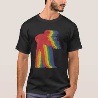 T-shirt Violoniste Gay pride de violon LGBTQ Supporter Rai