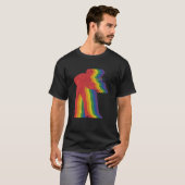 T-shirt Violoniste Gay pride de violon LGBTQ Supporter Rai (Devant entier)