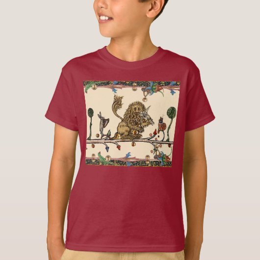 T-shirt Violoniste Lion, Hare (Devant)