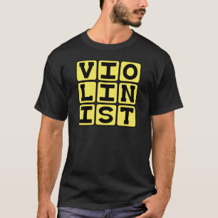 T-shirt Violoniste, musicien à cordes