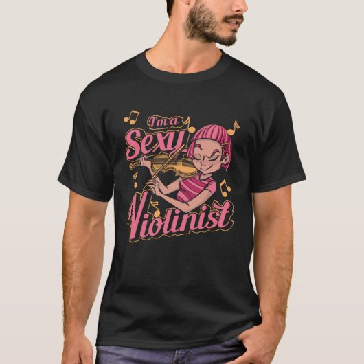T-shirt Violoniste violoniste Fiddler Fiddle (Devant)