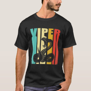 T-shirt Viper Tee Snake Retro vintage Pour Hommes Femmes