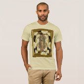 T-shirt Virgen De Guadalupe (avec des marguerites) (Devant entier)