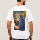 T-SHIRT VIRGIN ADORER DORMIR CHRIST ENFANT (Dos)