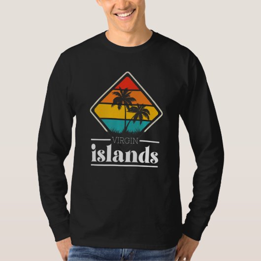 T-shirt Virgin Islands St. John National Park Souvenir Bea (Devant)