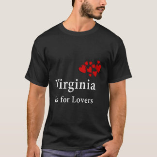 T-shirt Virginia Est Pour Le Cadeau Amoureux