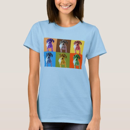 T-shirt Virginia le Daschund (Devant)