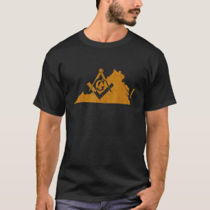 T-shirt Virginia Masons Grand Lodge Af&am Freemason Père