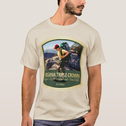 T-shirt Virginia Triple Crown (PF) (Devant)