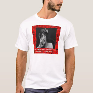T-shirt Virginia Woolf & Citation sur l'amour