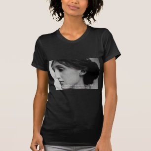 T-shirt Virginia Woolf Diner/Love Well Love Citations Cade