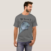 T-shirt Virginia Wright Emu Face Expressive Graphisme TShi (Devant entier)