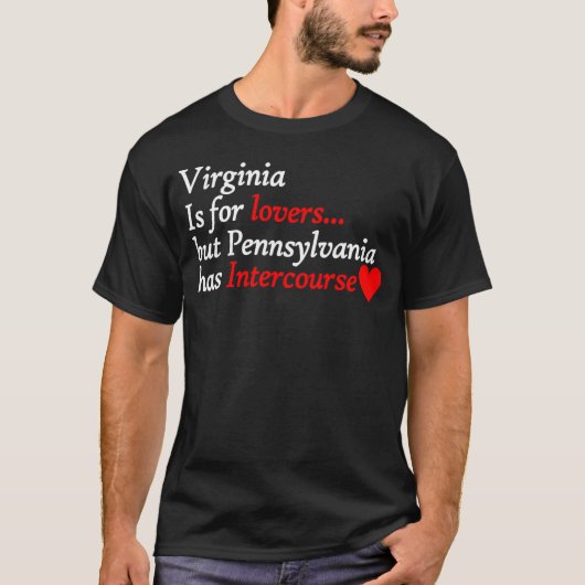 T-shirt Virginie Mais La Pennsylvanie A Un Cool Interactiq (Devant)