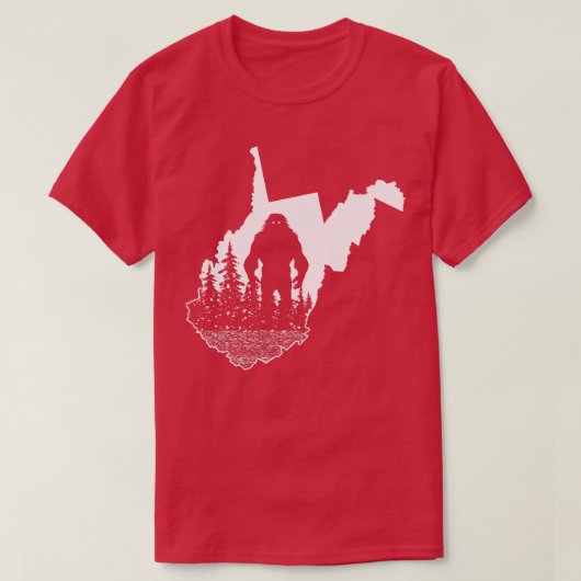T-shirt Virginie-Occidentale (Design devant)