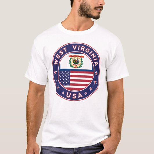 T-shirt Virginie-Occidentale (Devant)