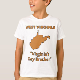 T-shirt Virginie-Occidentale - Le frère gay de Virginie