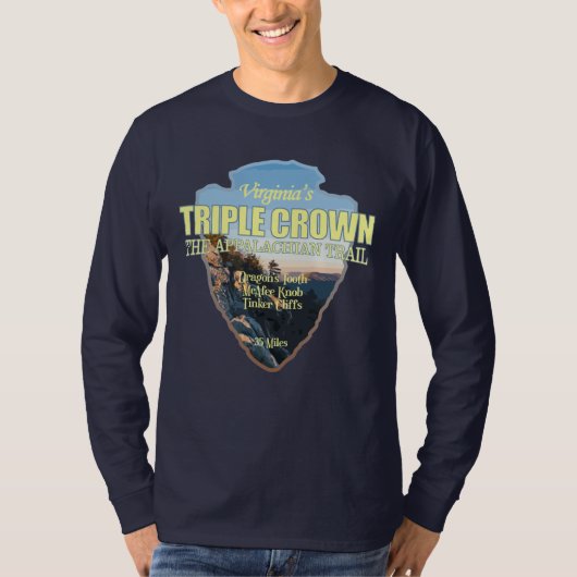 T-shirt Virginie Triple Crown (flèche) (Devant)