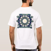 T-shirt Virgo 2026 Geometric Virgo Symbol Mandala | Refine (Dos)