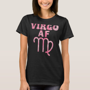 T-shirt Virgo AF Tie Dye Horoscope Zodiac Virgo Anniversai