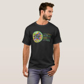 T-shirt Virgo Astrology Mandala characteristics traits  un (Devant entier)