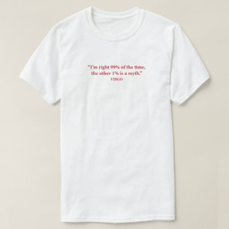 T-shirt Virgo Fixer Graphic Zodiac Tee