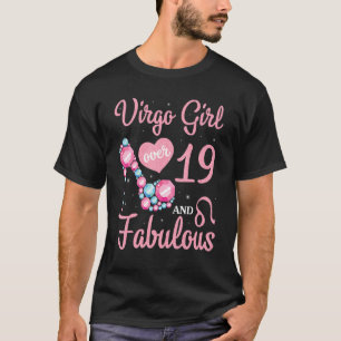 T-shirt Virgo Girl Plus De 19 Ans Et Fabuleux Happy My