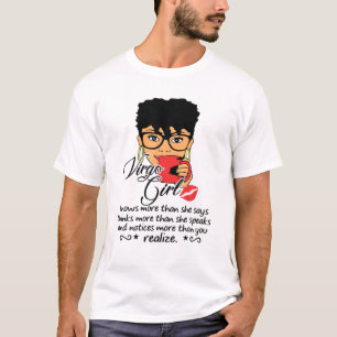 T-shirt Virgo Girl Sont Nés En Août 23 - Septembre 22