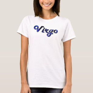 T-shirt Virgo in Sapphire Gemstone