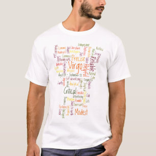 T-shirt Virgo Key Words