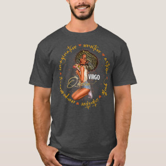 T-shirt Virgo Queen sucré comme bonbon cadeau d'anniversai