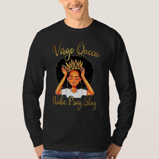 T-shirt Virgo Queens Are Born In August 23  September 22 (Devant)