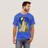 T-shirt Virgo Zodiac Beauty Under a Night Sky (Devant entier)