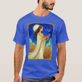 T-shirt Virgo Zodiac Beauty Under a Night Sky (Devant)