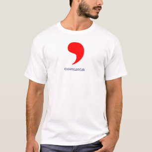 T-shirt virgule