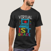T-shirt Virtual 1ère année Retour à l'école (Devant)