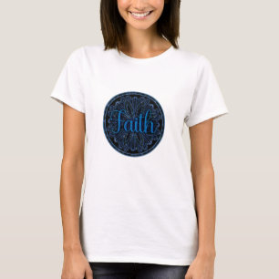 T-shirt Virtue Faith Mandala