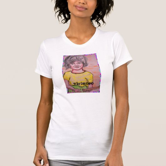 T-shirt virtuose guitare (Devant)