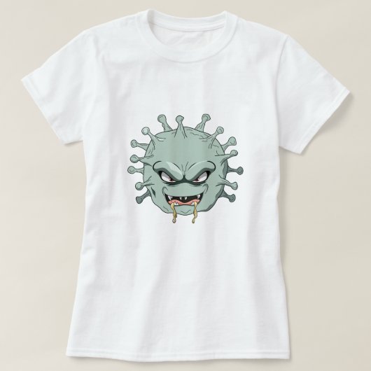 T-shirt Virus du mal (Design devant)