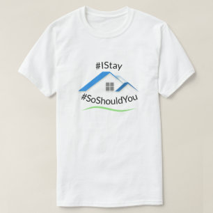 T-shirt Virus du virus de la grippe pandémique #stayhome