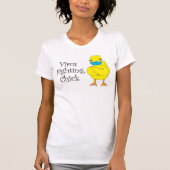 T-shirt Virus Fighting Chick (Devant)