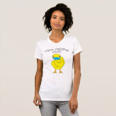 T-shirt Virus Fighting Chick (Devant entier)