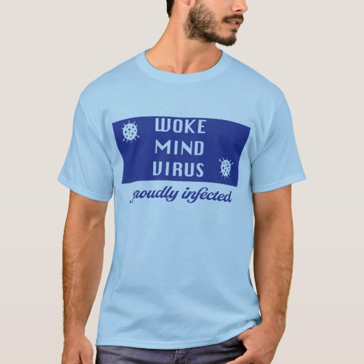 T-shirt Virus Woke Mind (Devant)