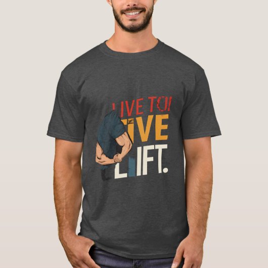 T-shirt Vis à Lift. (Devant)
