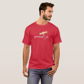 T-shirt Vis-Le Drôle Humour Vin (Devant entier)